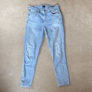Citizens Rocket Crop high rise skinny